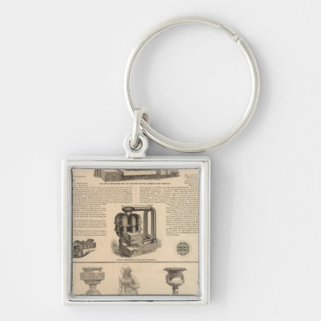 Chaveiro Stewart, empresa de manufatura (Frente)