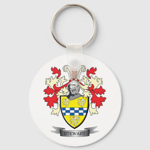 Chaveiro Stewart Family Crest Casaco de Armas