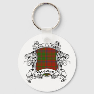 Chaveiro Stewart Tartan Shield