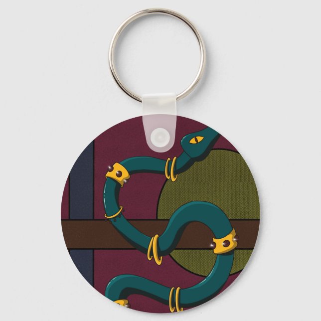 Chaveiro Sticker Carré Snake (Frente)