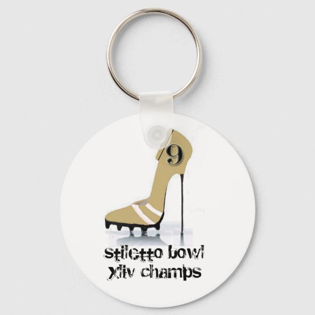 Chaveiro Stiletto Bowl XLIV Campeonato Keyring (Frente)