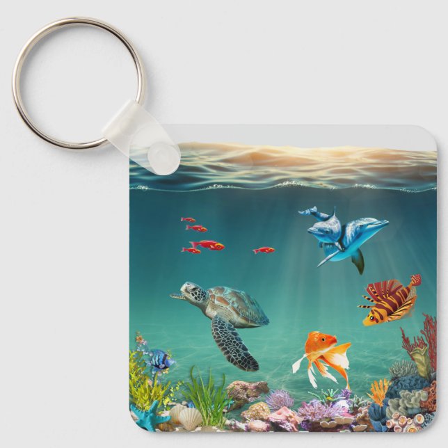 Chaveiro Still Blue Moments (Frente)