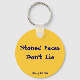 Chaveiro Stoned Faces Keychain