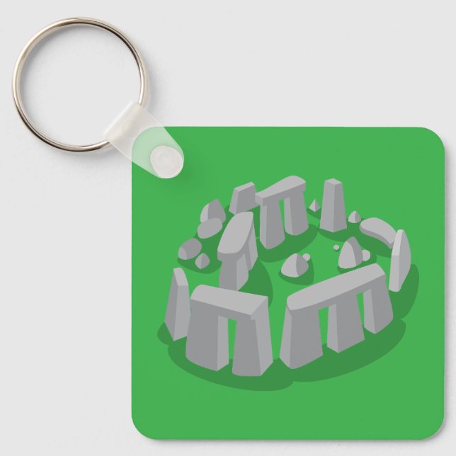 Chaveiro Stonehenge da Inglaterra (Frente)