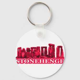 Chaveiro Stonehenge Magenta transp Os presentes do MUSEUM Z