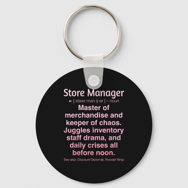 Chaveiro Store Manager  (Frente)