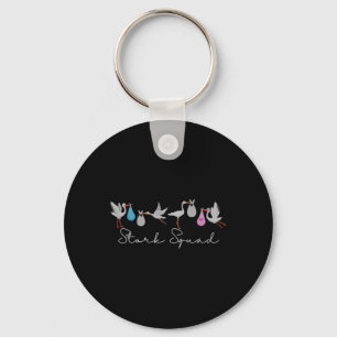 Chaveiro Stork Squad Nurse Labor E Delivery Edition