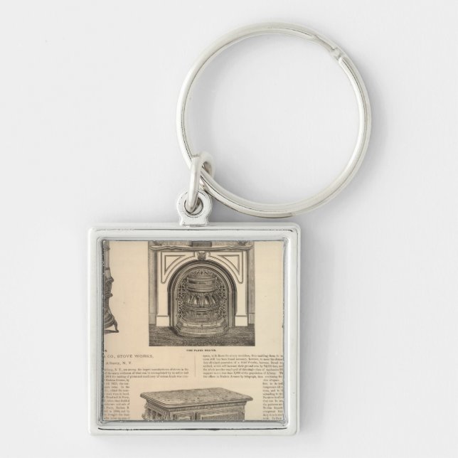 Chaveiro Stove Works, Albany, Nova York (Frente)