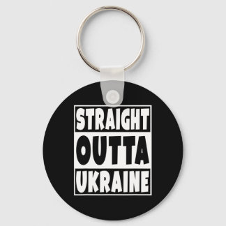 Chaveiro Straight Outta Ukraine Gift For Ukrainian Family R