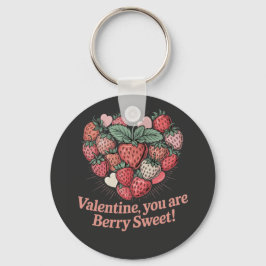Chaveiro Strawberry Berry Sweet Kids Valentines Day