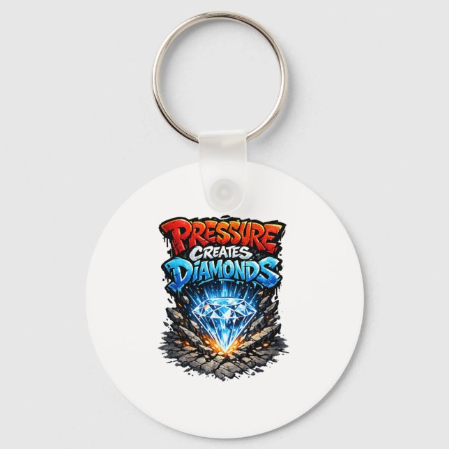 Chaveiro Streetwear Motivation Graphic (Frente)