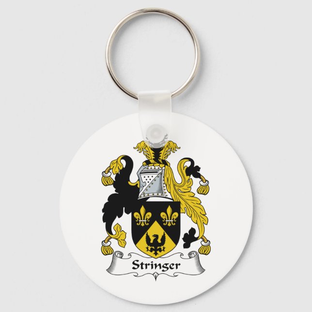 Chaveiro Stringer Family Crest (Frente)