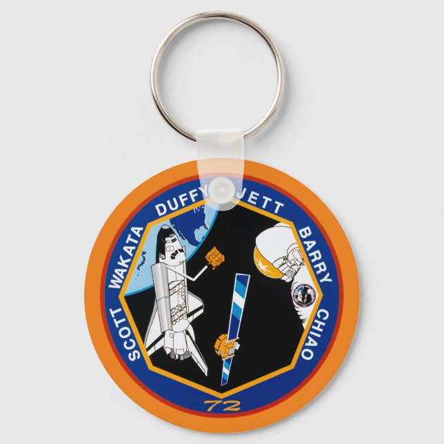 Chaveiro Sts-72 (Patch de Missão) (Frente)