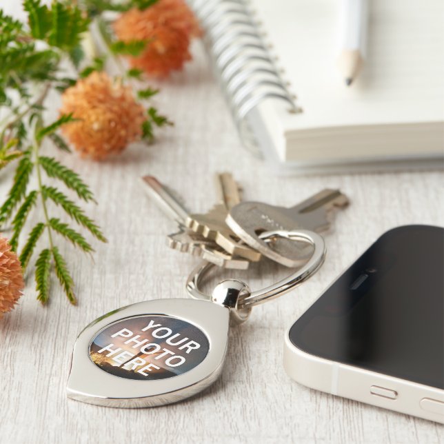 Chaveiro Sua Foto Aqui (Lateral)