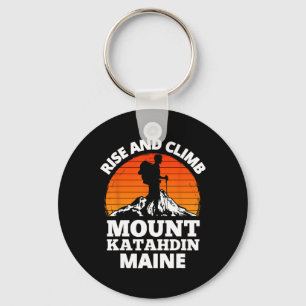 Chaveiro Suba e Escale o Monte Katahdin Subida de Montanha