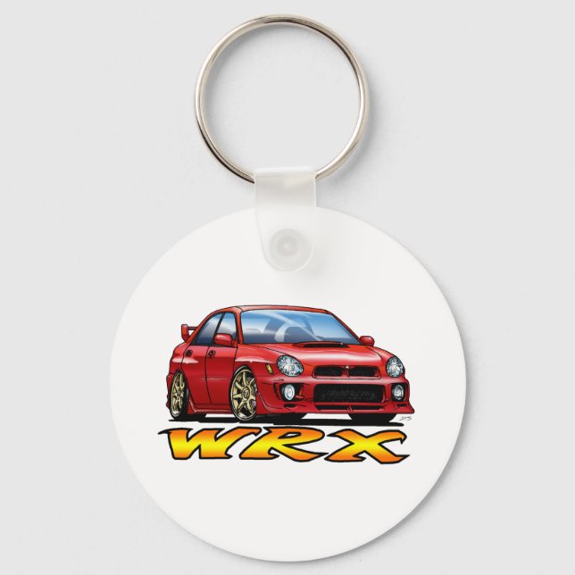 Chaveiro Subaru WRX_red (Frente)