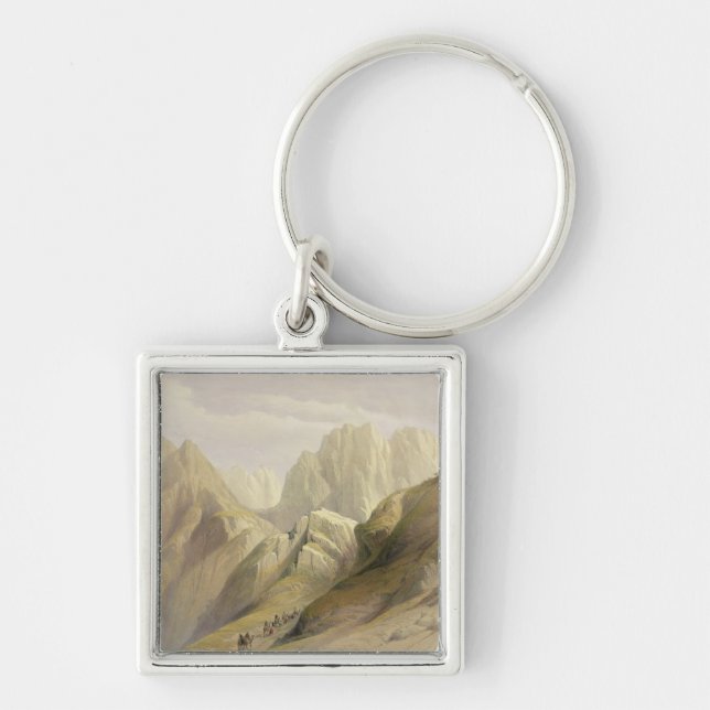 Chaveiro Subida da escala mais baixa de Sinai, o 18 de (Frente)
