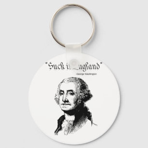 Chaveiro Suck It England Engraçado 4 De Julho Usa Flag