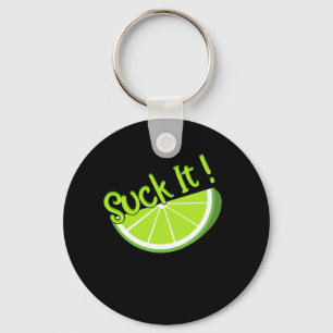Chaveiro Suck It Mexican Green Lime Slice Lemon Love