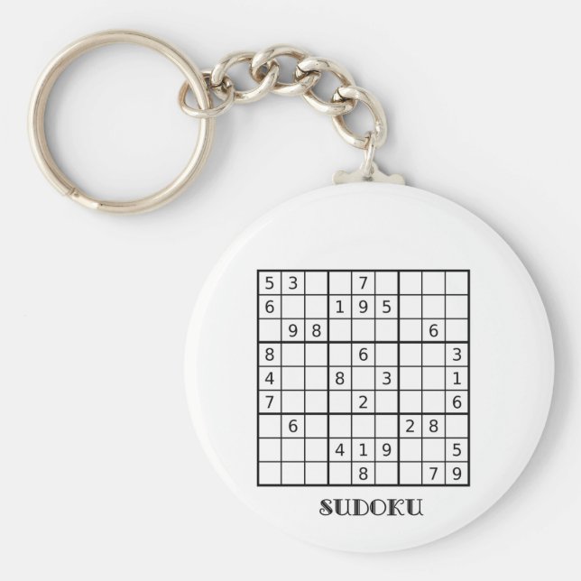 CHAVEIRO SUDOKU KEYRING (Frente)