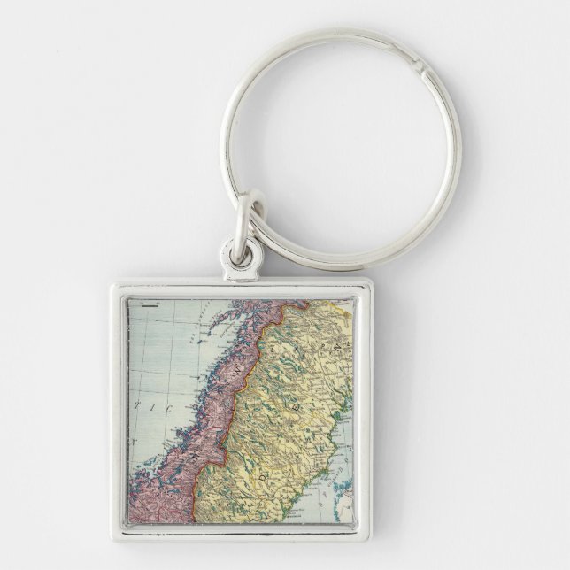 Chaveiro Suecia e Noruega 5 (Frente)