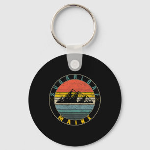 Chaveiro Sugarloaf Maine Skiing Mountain Snowboard Ski W