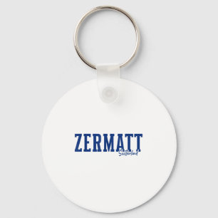 Chaveiro Suiça Zermatt, Alpes Suíços, Souve de Esqui Alpino