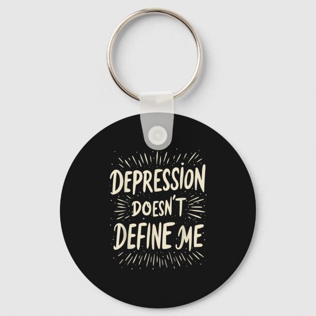 Chaveiro Suicide Awareness Depression Anxiety Mental Health (Frente)