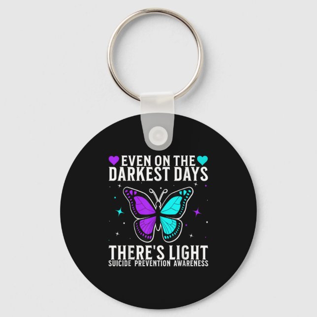 Chaveiro Suicide Awareness Suprt Suicide Prevention Awarene (Frente)