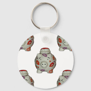 Chaveiro Suíno Lipstick Adorável