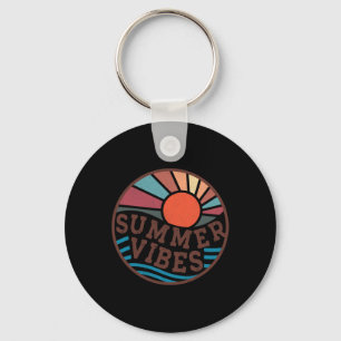 Chaveiro Sumário de Trip da Família Vintage Beach Vibes de 