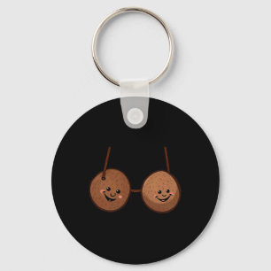 Chaveiro Summer Coconuts Bra Halloween Homens Mulheres
