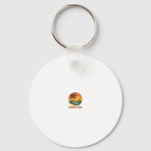 Chaveiro Summer Vibes - Design brilhante, tropical e divert