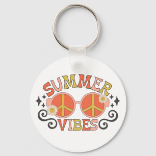 Chaveiro Summer Vibes Peace Sunglass