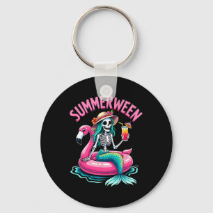 Chaveiro Summerentre Mermaid Skeleton Beach Flamingo Hallow