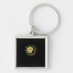 Chaveiro Sun Moon com anestesia Whimsigoth de bruxa dos ano