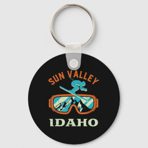 Chaveiro Sun Valley Idaho Vintage Retro Skiing E Snowboar
