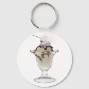 Chaveiro Sundae Sorvete de Chocolate