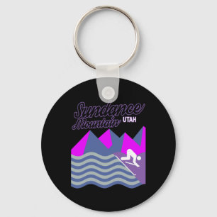 Chaveiro Sundance Mountain Utah Usa Ski Resort Snowboard