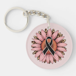 Chaveiro Sunflower e Ribbon Lepard