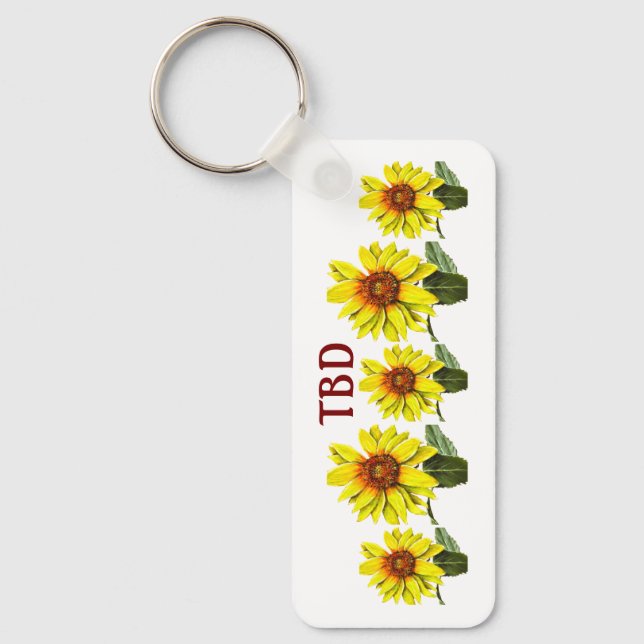 Chaveiro Sunflower Keychain (Frente)