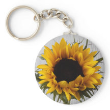 Sunflower Keyring