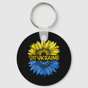 Chaveiro Sunflower Ukrainian I Stand With Ukraine Love Ukra