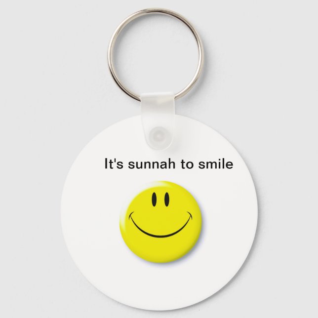 Chaveiro Sunnah smile (Frente)