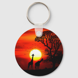 Chaveiro sunset africano