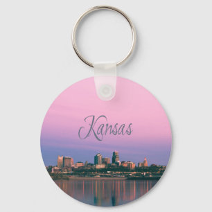 Chaveiro Sunset Linha Sky Line da Cidade de Kansas