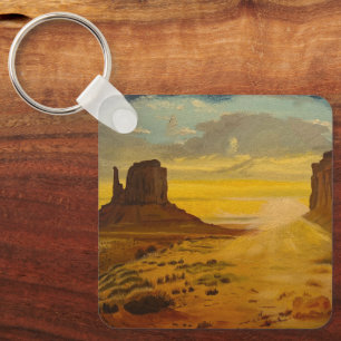 Chaveiro Sunset on Monument Valley, por Gary Poling