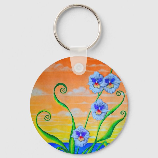 Chaveiro Sunset Orquídeo (Frente)