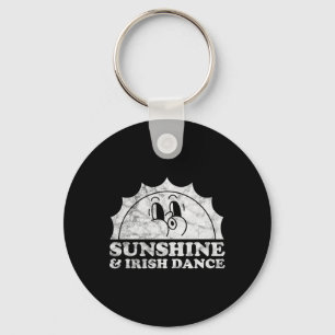 Chaveiro Sunshine E Irish Dance Retro Vintage Sun Irish D