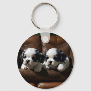 Chaveiro Super Bonitinhos no sofá 1